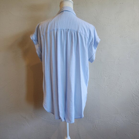 LOFT Stripped Button Up - Picture 4 of 6